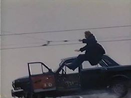 Фильм "Священный груз" трюк исполняет Виктор Иванов