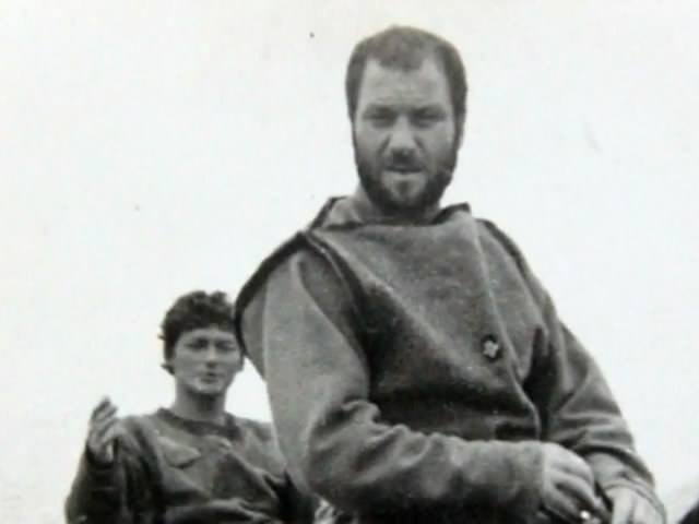 "Трудно быть Богом", съёмки.  Каскадеры Анатолий Грошевой и Константин Кищук.