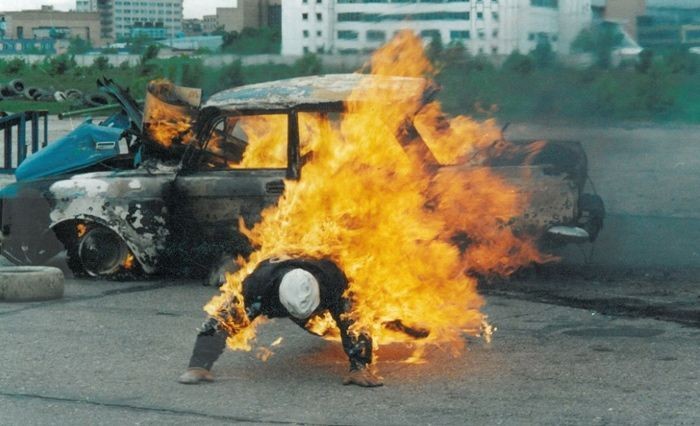 Трюк-горение.