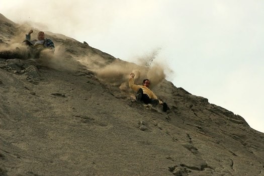 "Вот кто-то с горочки спустился...") На съёмках сериала "Викинг" (реж. Stas Mareev, 2006 г.) Постановка трюков - Alexander Baranov; каскадёры - Александр Баранов и Александр Иванов.